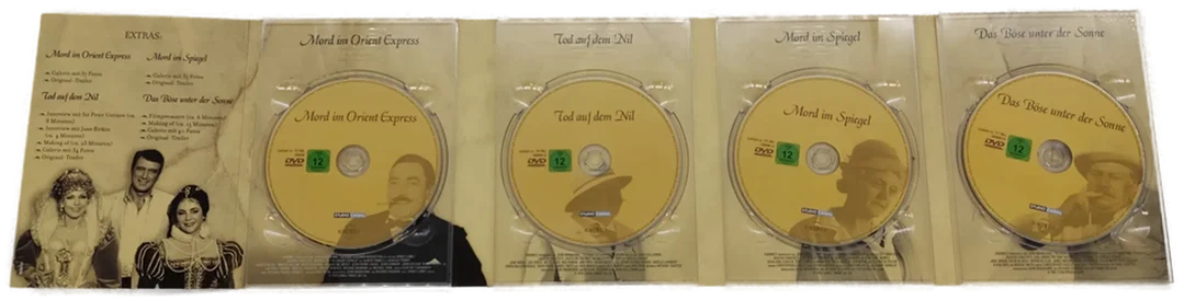 4 DVD's Agatha Christie Sammler-Edition  – Bild 4